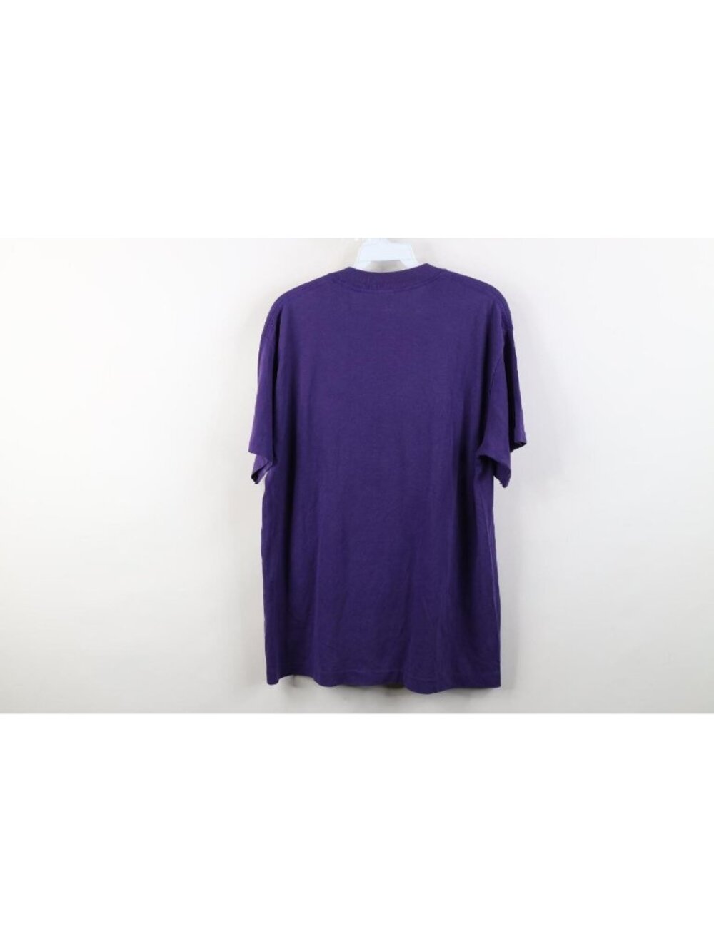 Vintage 90s Mens Large Distressed Colorado Rockies Baseball T-Shirt Purple USA - Picture 12 of 14